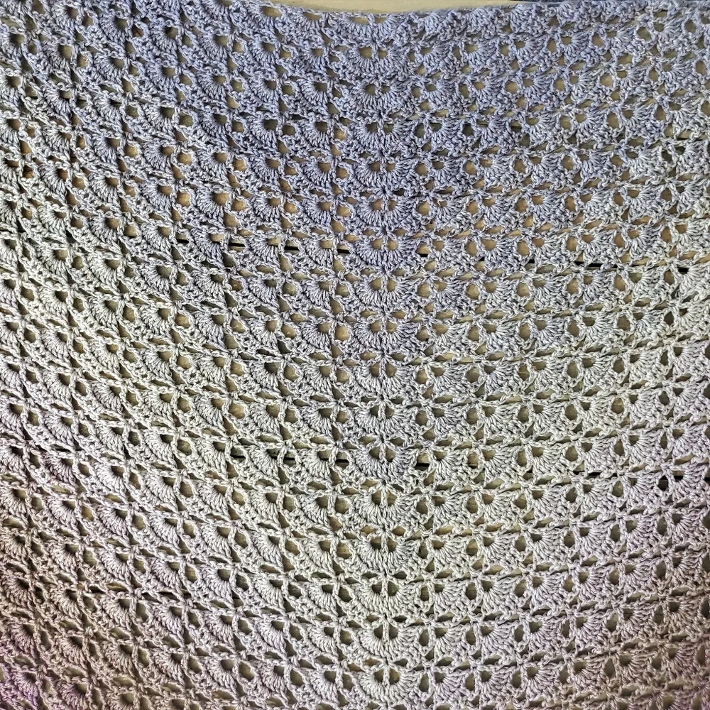💖 New Handmade Crochet Baktus / Shawl / Scarf